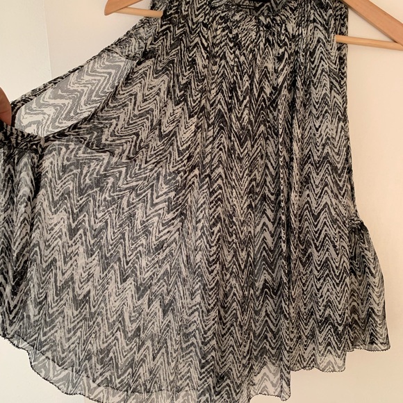 Isabel Marant sleeveless mock-top silk blouse - Picture 3 of 6